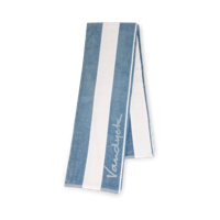 Vandyck Vandyck Palma Beach Towel dustyblue 100x200 - thumbnail