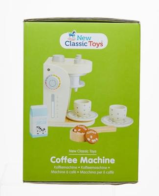 New Classic Toys houten koffiezetapparaat - wit