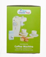 New Classic Toys houten koffiezetapparaat - wit - thumbnail
