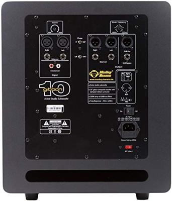 Monkey Banana Gibbon 10 actieve subwoofer zwart Monkey Banana Gibbon 10 actieve subwoofer zwart
