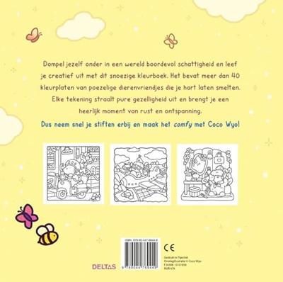 Cozy Cuties Cute & Comfy Kleurboek