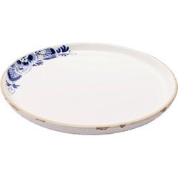 HEINEN - Blauw Bloesem - Dinerbord 28cm h2cm