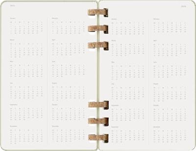 Agenda 2025/2026 Moleskine 12M Academic Weekly 7d/1p Myrtle large kiwi Agenda 2025/2026 Moleskine 12M Academic Weekly 7d/1p Myrtle large kiwi