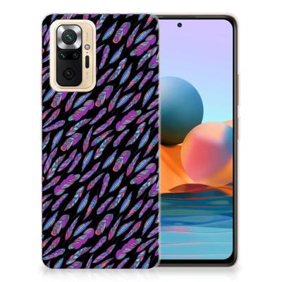 Xiaomi Redmi Note 10 Pro | TPU bumper | Feathers Color