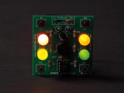 Whadda WSG111 Whac-A-Mole Uitvoering (module): Bouwpakket 9 V