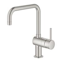 Grohe Minta keukenkraan met U-uitloop Supersteel - thumbnail