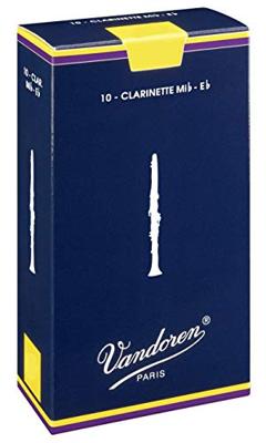 Vandoren CR1125 Traditional rieten Eb-klarinet 2.5, 10 stuks