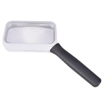 Eschenbach 2668950 Vergrootglas Vergrotingsfactor: 2.7 x Lensgrootte: (l x b) 90 mm x 50 mm Zwart