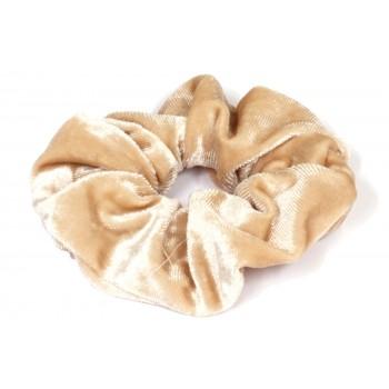 scrunchie Velvet Beige