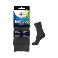 Lucovitaal Bamboe Sokken Antraciet 39-42 - thumbnail