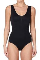 J&C body - bodystocking dames naadloos - Body wit - Bodysuit zwart zonder mouwen - Naadloos - thumbnail