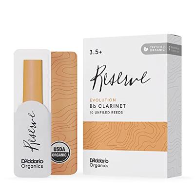 D'Addario Woodwinds Organic Reserve Evolution Bb Clarinet Reeds 3.55 (10 stuks) D'Addario Woodwinds Organic Reserve Evolution Bb Clarinet Reeds 3.55 (10 stuks)
