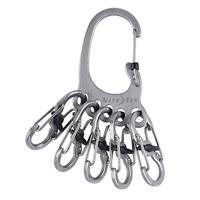 NITE Ize KLKBF-11-R6 BigFoot Locker KeyRack Sleutelkarabijn RVS 1 stuk(s) - thumbnail