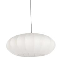 Steinhauer HanglampSparkled Light zwart met witte kap - 3809ZW - thumbnail