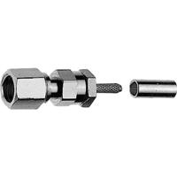 Telegärtner 100024906 100024906 SMC-connector Bus, recht 50 Ω 1 stuk(s) - thumbnail