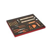 Bahco Foaminlay Fit&Go 3/3 met tangen | slaggereedschap | snijgereedschap en pick-upgereedschap - 25-delig - FF1A189 - thumbnail