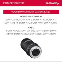 Samyang 100mm T3.1 VDSLR Macro Sony E-Mount - thumbnail