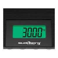 Steinberg Systems SBS-PS-30 dierenweegschaal 30 kg / 10 g antislipmat LCD vloerweegschaal kleine dierenweegschaal veterinaire weegschaal - thumbnail