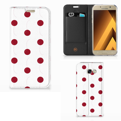 Samsung Galaxy A5 2017 Flip Style Cover Cherries