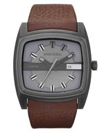 Horlogeband Diesel DZ1553 Leder Bruin 30mm - thumbnail