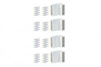 Paulmann 70615 Hoekverbinder Kunststof (l x b x h) 1.7 x 1.6 x 1.2 cm 4 stuk(s) - thumbnail