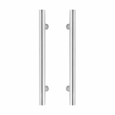 Intersteel Deurgrepen per paar T-vorm 1000x80x30 HoH 800mm - RVS