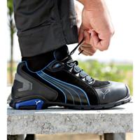 PUMA Rio Black Low 642750-40 Veiligheidsschoenen S3 Schoenmaat (EU): 40 Zwart, Blauw 1 stuk(s) - thumbnail