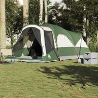 Tunneltent 8-persoons waterdicht groen - thumbnail