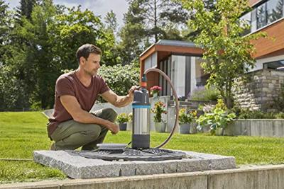 GARDENA dompelpomp 5900/4 inox automatic dompel- en drukpompen (zwart/roestvrij staal, 1771-20)