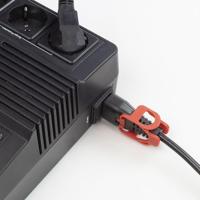 ACT AK5153 230V Stroomkabel C13 IEC Lock+/C14 Zwart - 50 cm - thumbnail