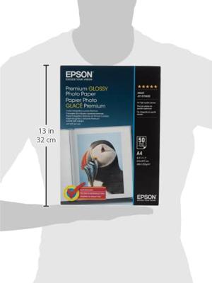Glanzend Fotopapier Epson Premium Glossy Photo Paper - A4 - 50 Hojas A4 50 Lakens (1 Stuks)