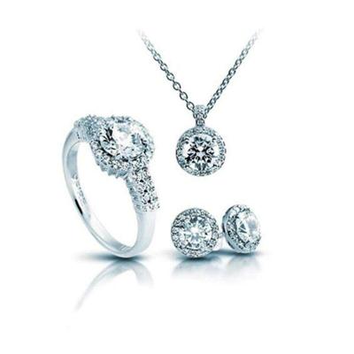Ketting met bijpassende oorbellen Diamonfire 1312691916160 Ring