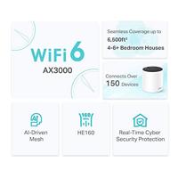 TP-Link AX3000 Dual-band Wi-Fi 6 3-Pack - thumbnail