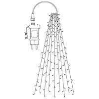 Nedis SmartLife Decoratieve LED iOS/Android 10x2 meter 180 LED&apos;s RGB - thumbnail