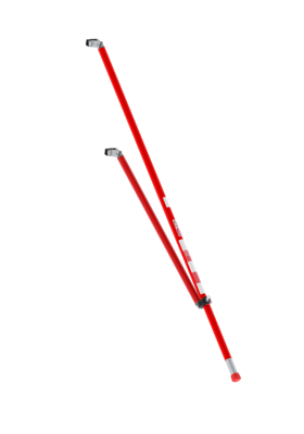 Altrex Driehoekstabilisator Easy-lock® - rood - tot 4.2 m platformhoogte - RS TOWER 5 - 513001