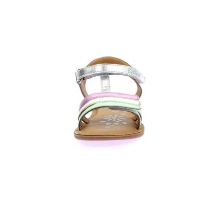 Leren kindersandalen Diamanto KICKERS® zilver Leren kindersandalen Diamanto KICKERS® zilver