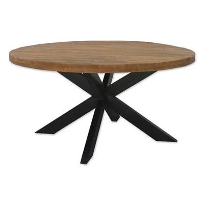 Sohome Eettafel 'Yannick' Rond, 150cm Sohome Eettafel 'Yannick' Rond, 150cm