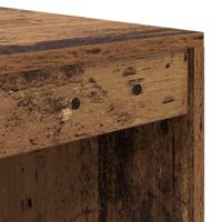 Bureau Oud hout 80 x 50 x 76 cm Bewerkt hout - thumbnail