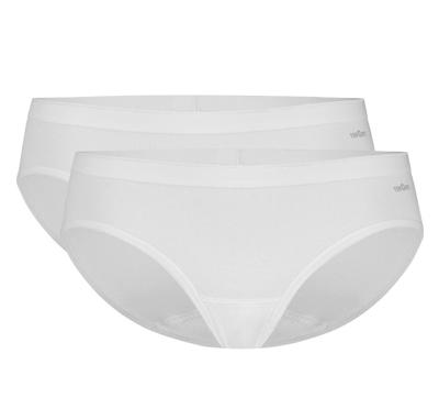 2-Pack Bikini dames slip - 32284 - Lage mini dames slips - Biologisch katoenen vrouwen ondergoed