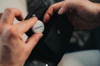 Verbatim My Finder Coin 2-Pack Bluetooth tracker Apple AirTag Zwart, Wit - thumbnail