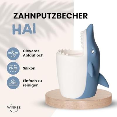 Haai tandenborstelhouder