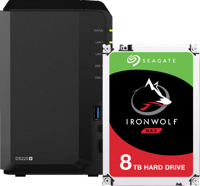 Synology DS220+ + 8TB - thumbnail
