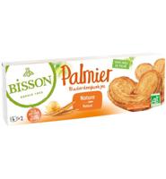 Bisson Palmier bladerdeegkoekjes bio 100 Gram - thumbnail