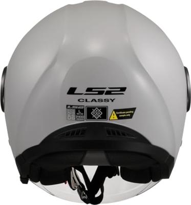 LS2 "of620 classy solid" jethelm helmet of620 classy solid l grey