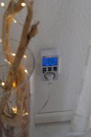 Brennenstuhl 1506320 Schakelklok Digitaal Weekprogramma 3600 W IP20 Countdown-functie, Continubedrijf, AAN/AUTO/UIT-programma, Toevalsfunctie, Timer-functie, - thumbnail