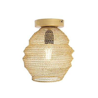 QAZQA Oosterse plafondlamp goud - Nidum Bene