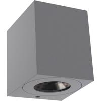 Buitenlamp vierkant Up down &apos;Canto kubi 2&apos; Nordlux 2x6W warm wit - thumbnail