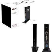 Club 3D USB Gen1 Type A Dual Display Docking Station - thumbnail