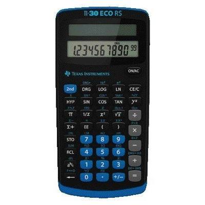 Texas wetenschappelijke rekenmachine TI-30 ECO RS FC