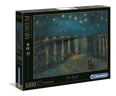 Clementoni legpuzzel Museum Collection - Van Gogh 1000 stukjes Clementoni legpuzzel Museum Collection - Van Gogh 1000 stukjes